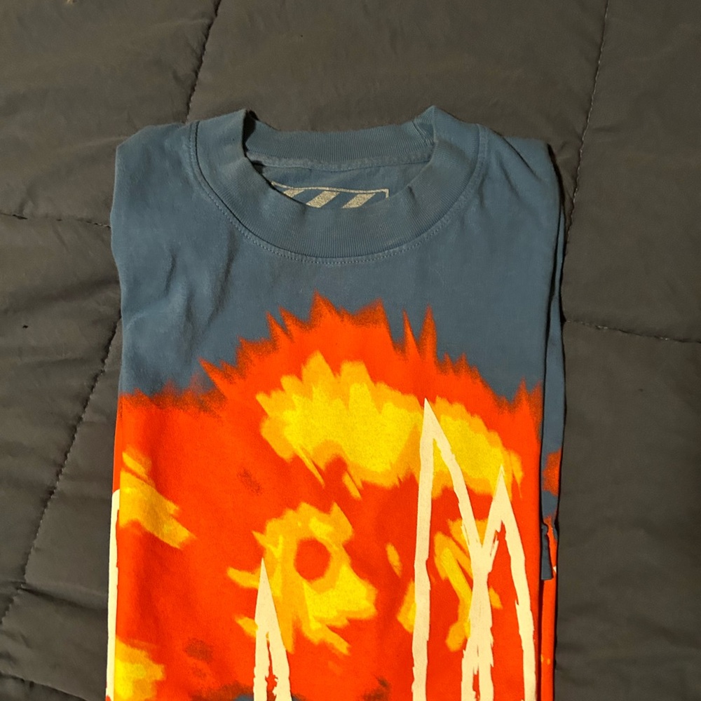 Off set and denim tears colab t shirt - Medium